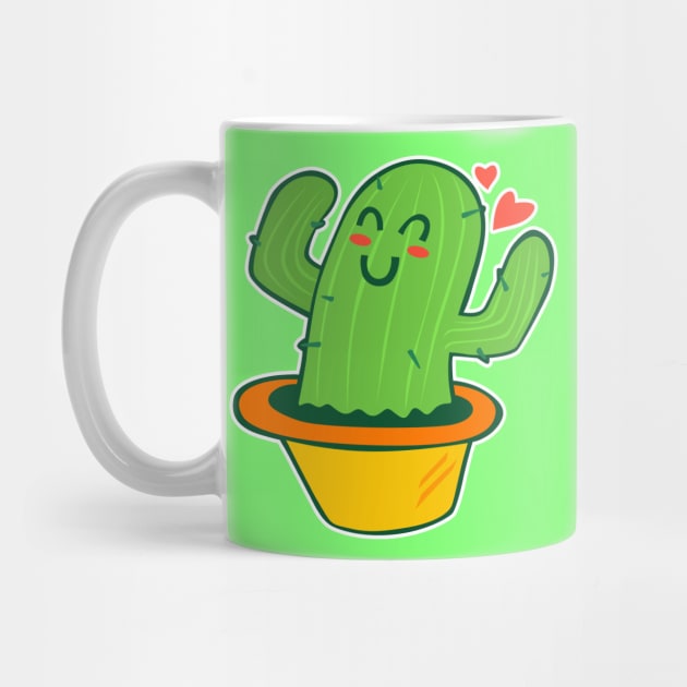 Cute Cactus by BrightLightArts